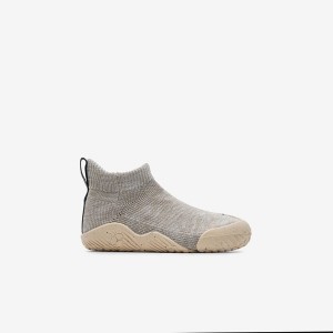 Bambino Vivobarefoot Pluma Knit Grigie | PM1836074