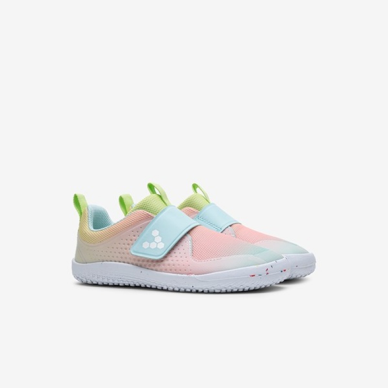 Bambino Vivobarefoot Primus Sportive Iii Rosa Blu | CZ2618573