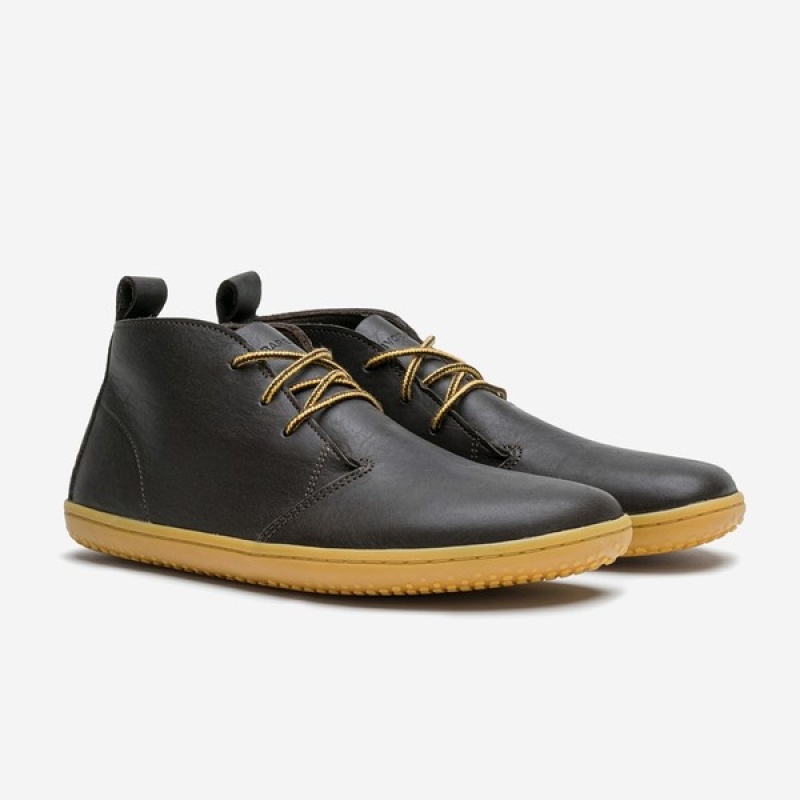 Scarpe Lifestyle Vivobarefoot Preorder 'gobi Iv' Uomo Ossidiana | YR6152407